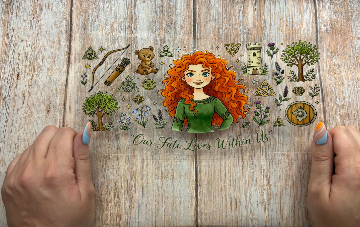 The brave girl