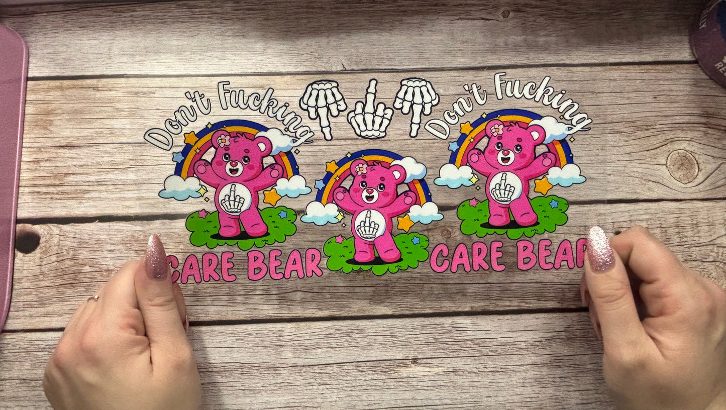 Don’t care bear