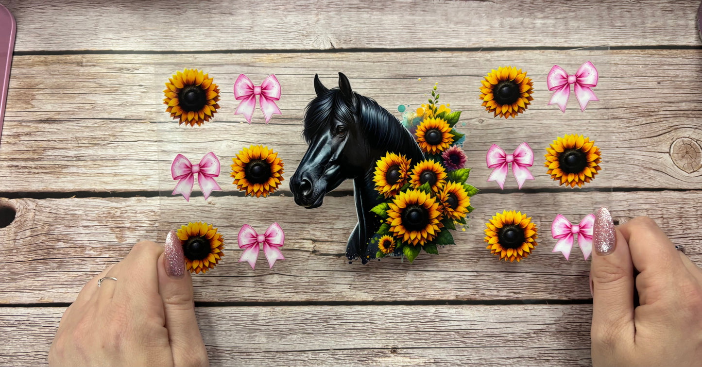Black horse