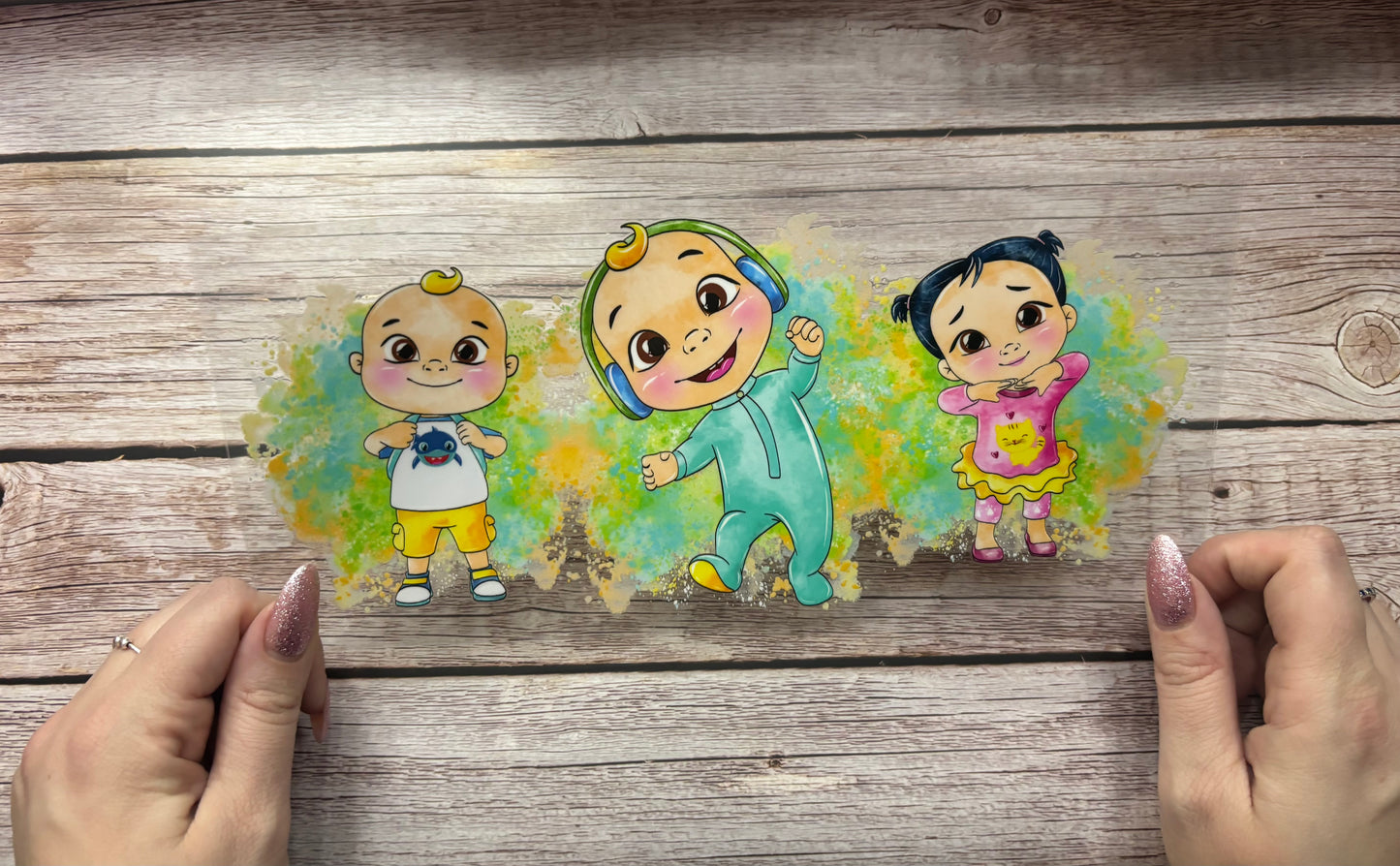 Music Baby Cup Wrap
