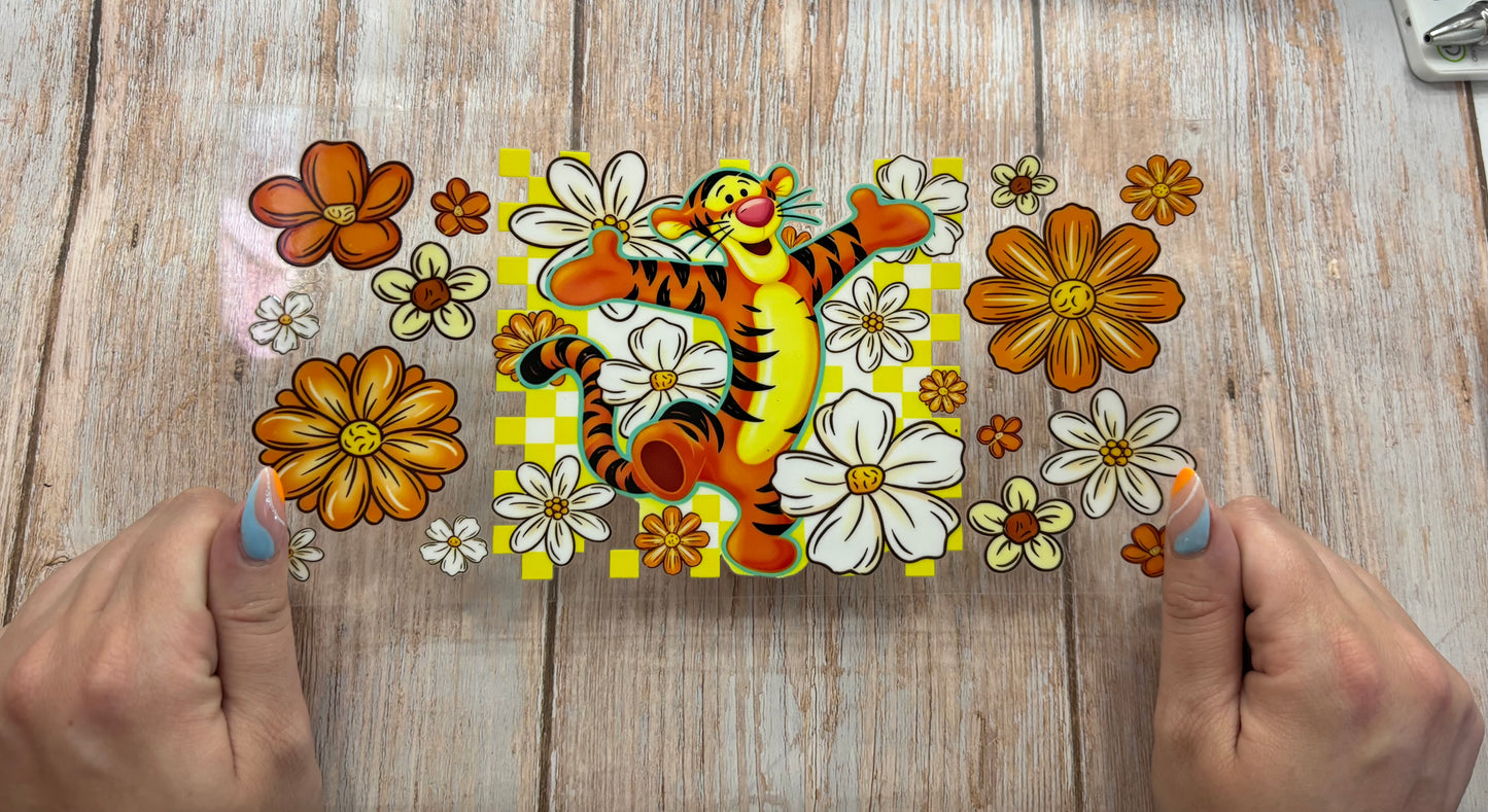 Floral tiger