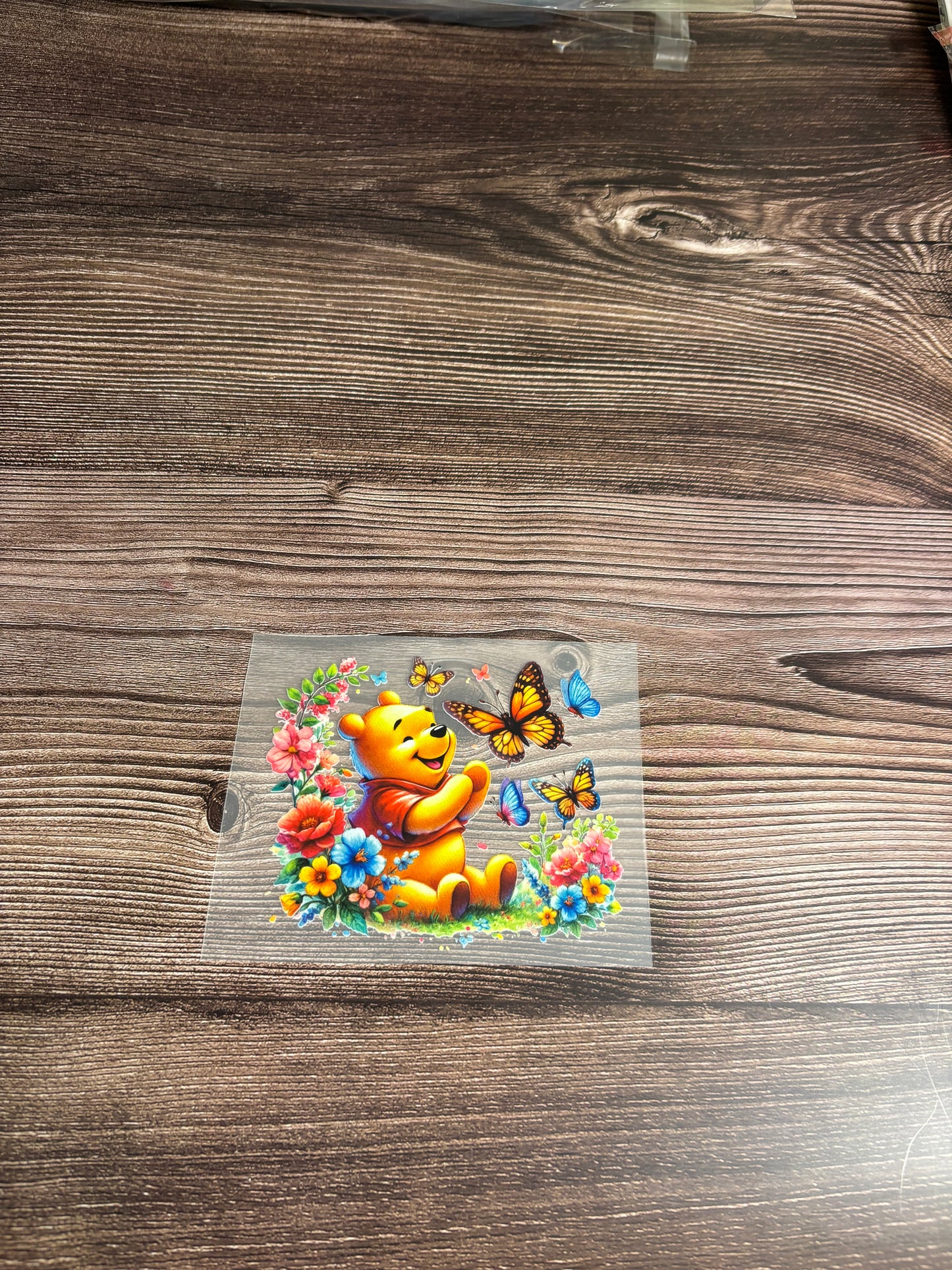 Honey bear and butterfly’s