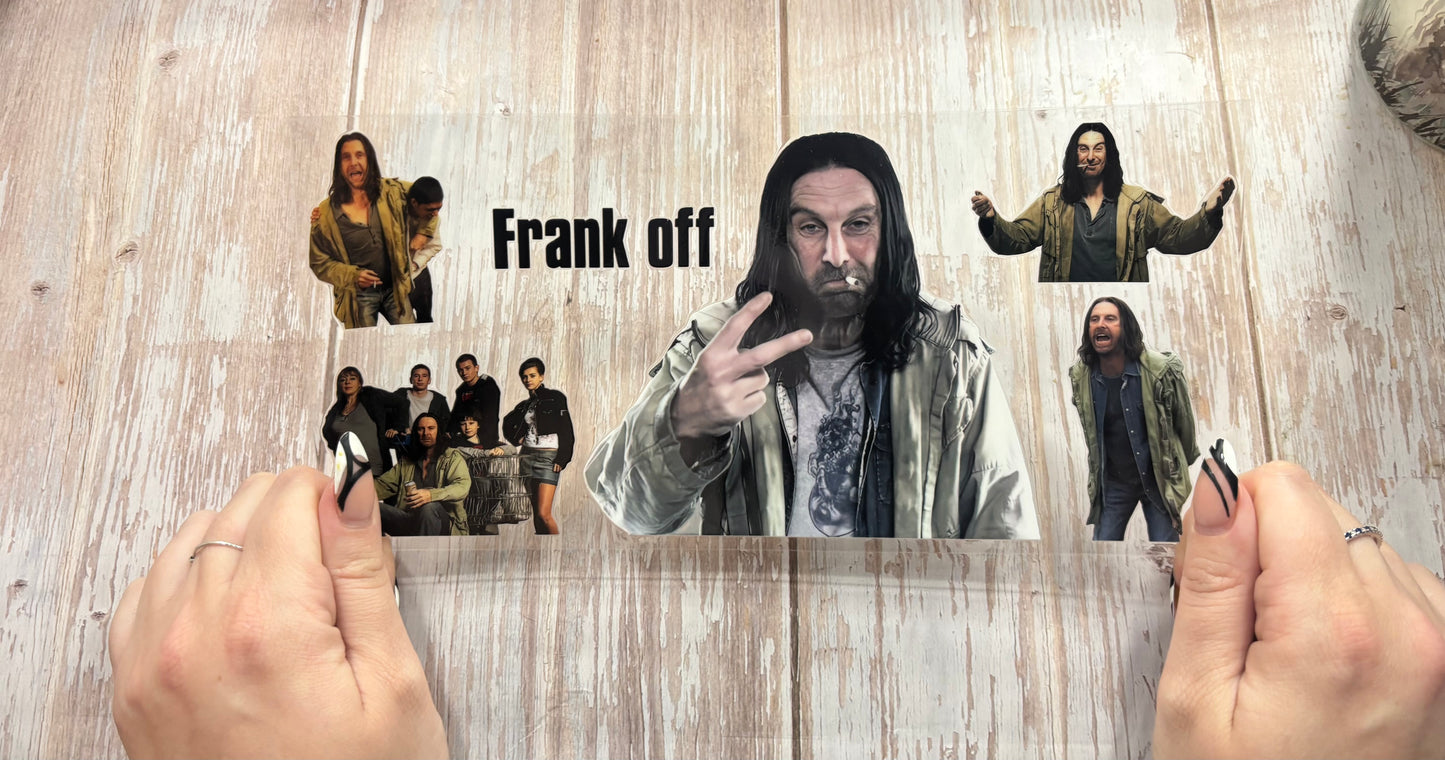 Frank off