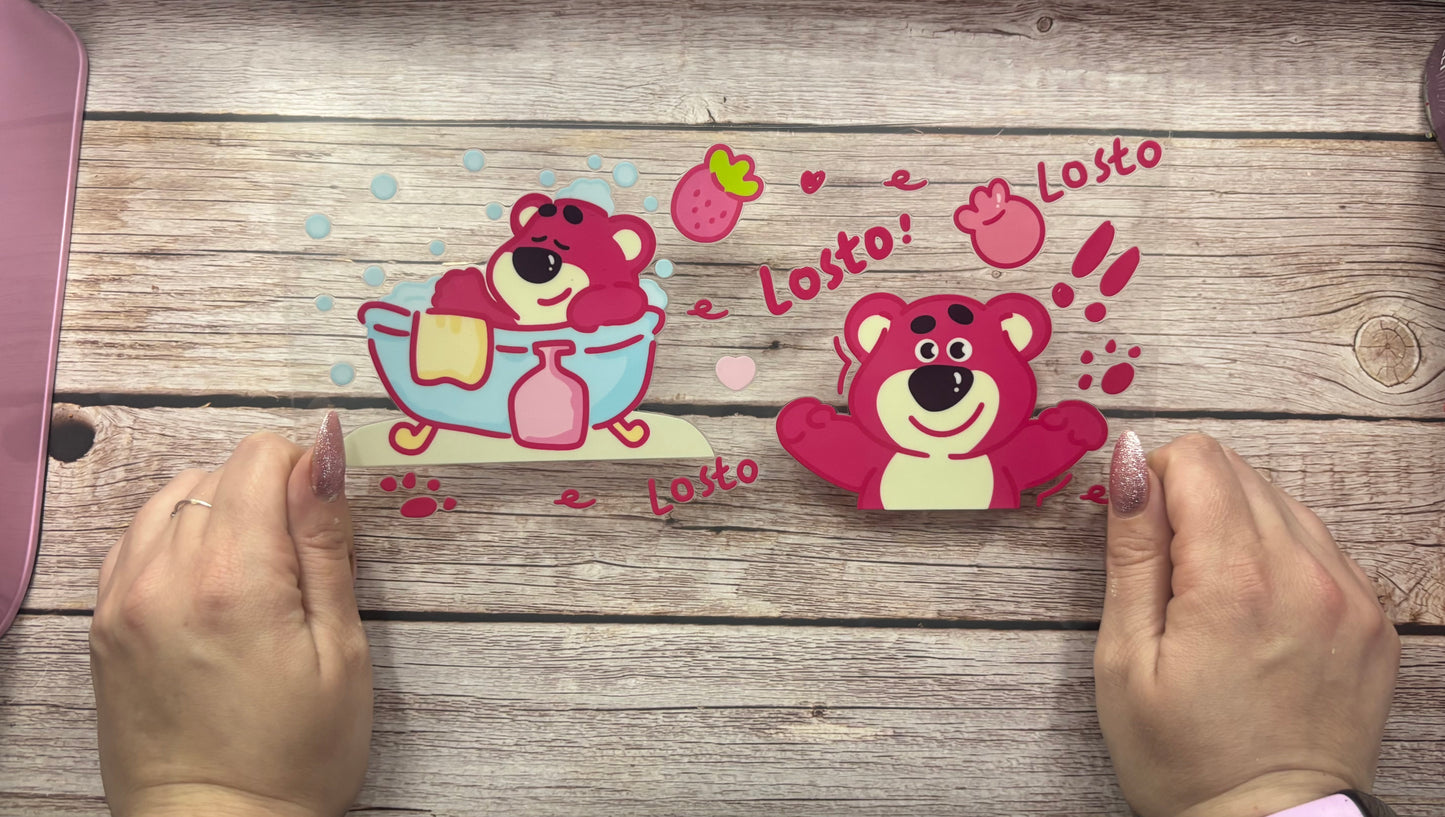 Bath time bear