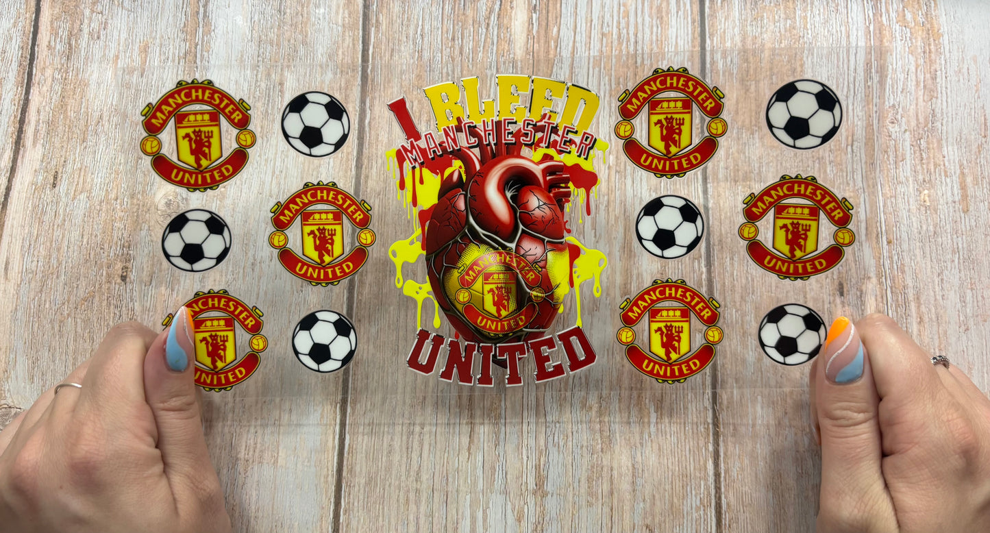 I bleed Manchester United