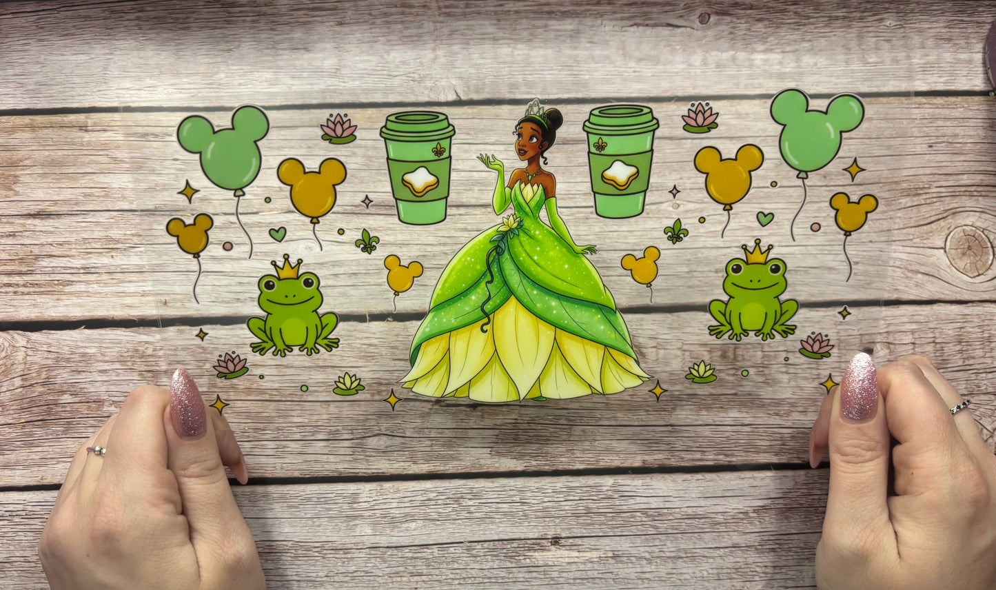 Green frog princess
