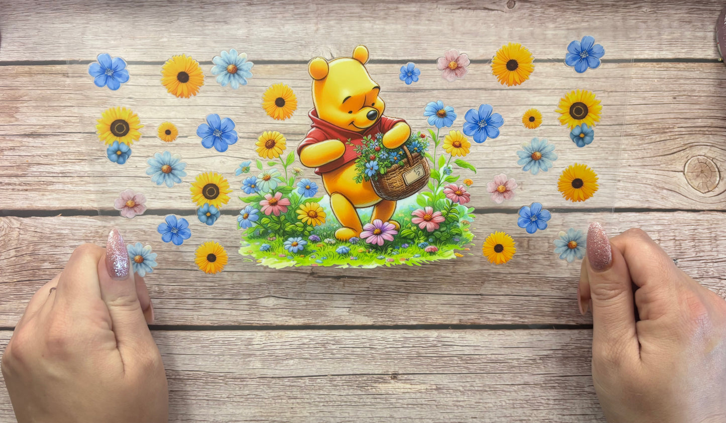 Floral basket bear