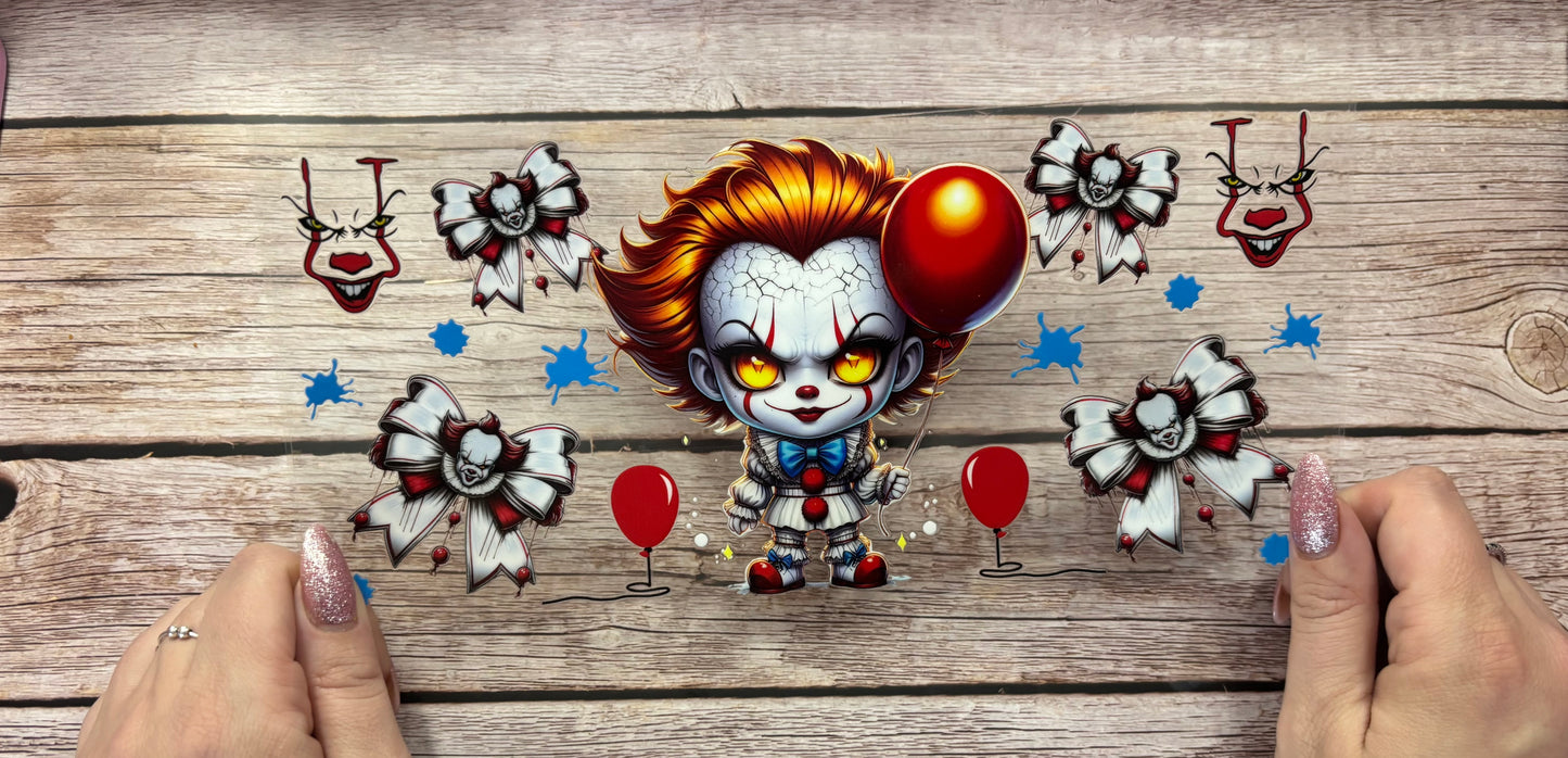 Red balloon clown