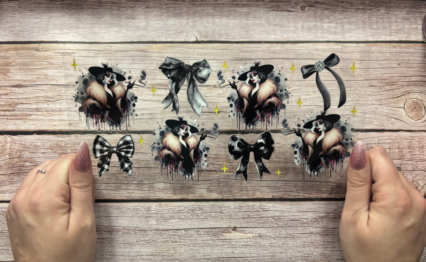 Glam villain bow