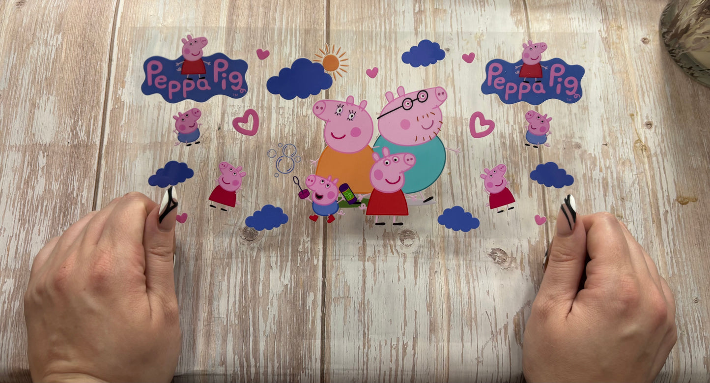 Blowing bubble pigs