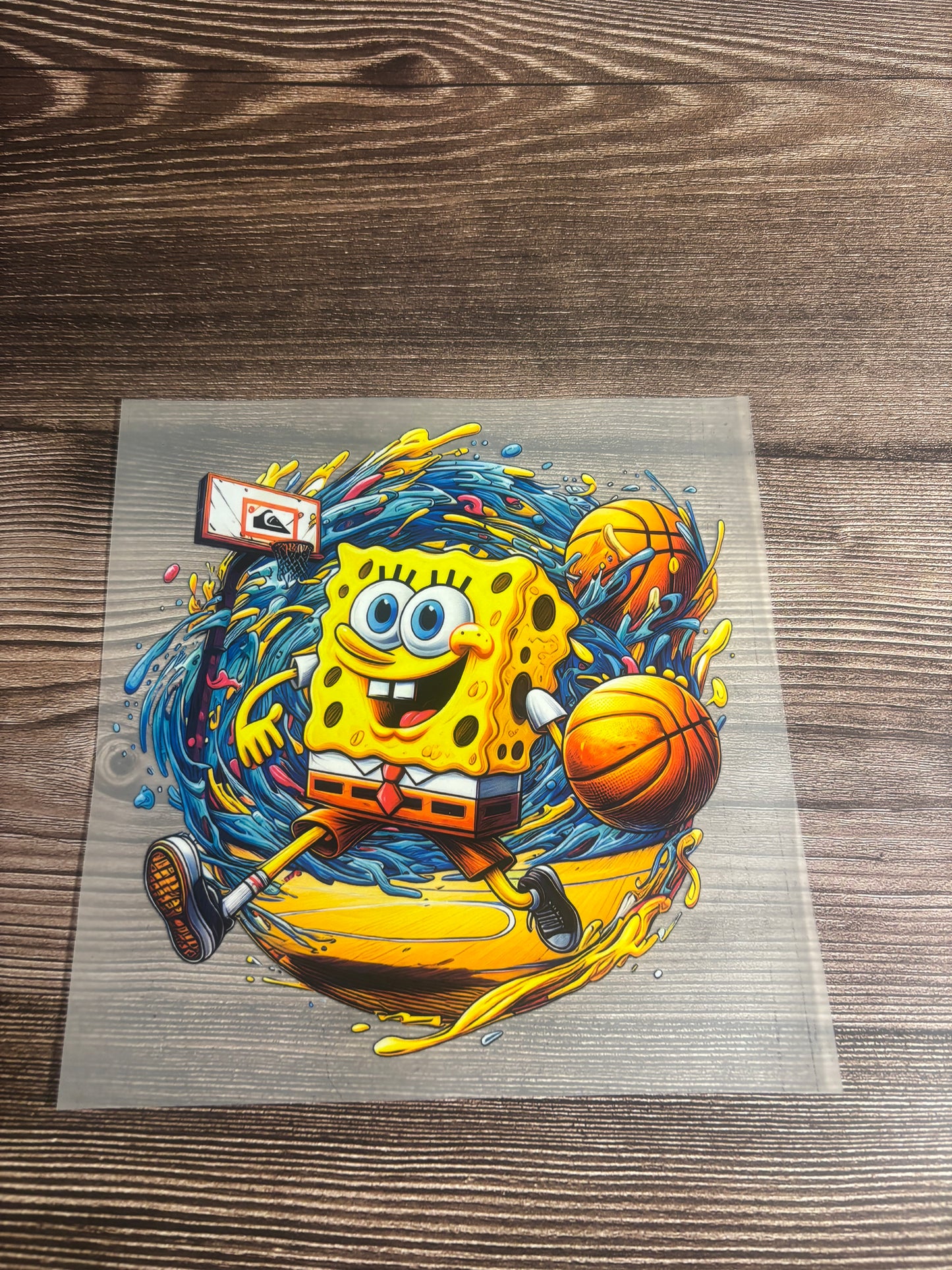 Bikini bottom basket ball