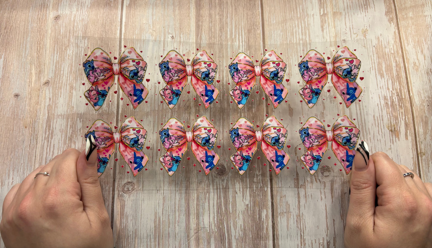 Pink bows