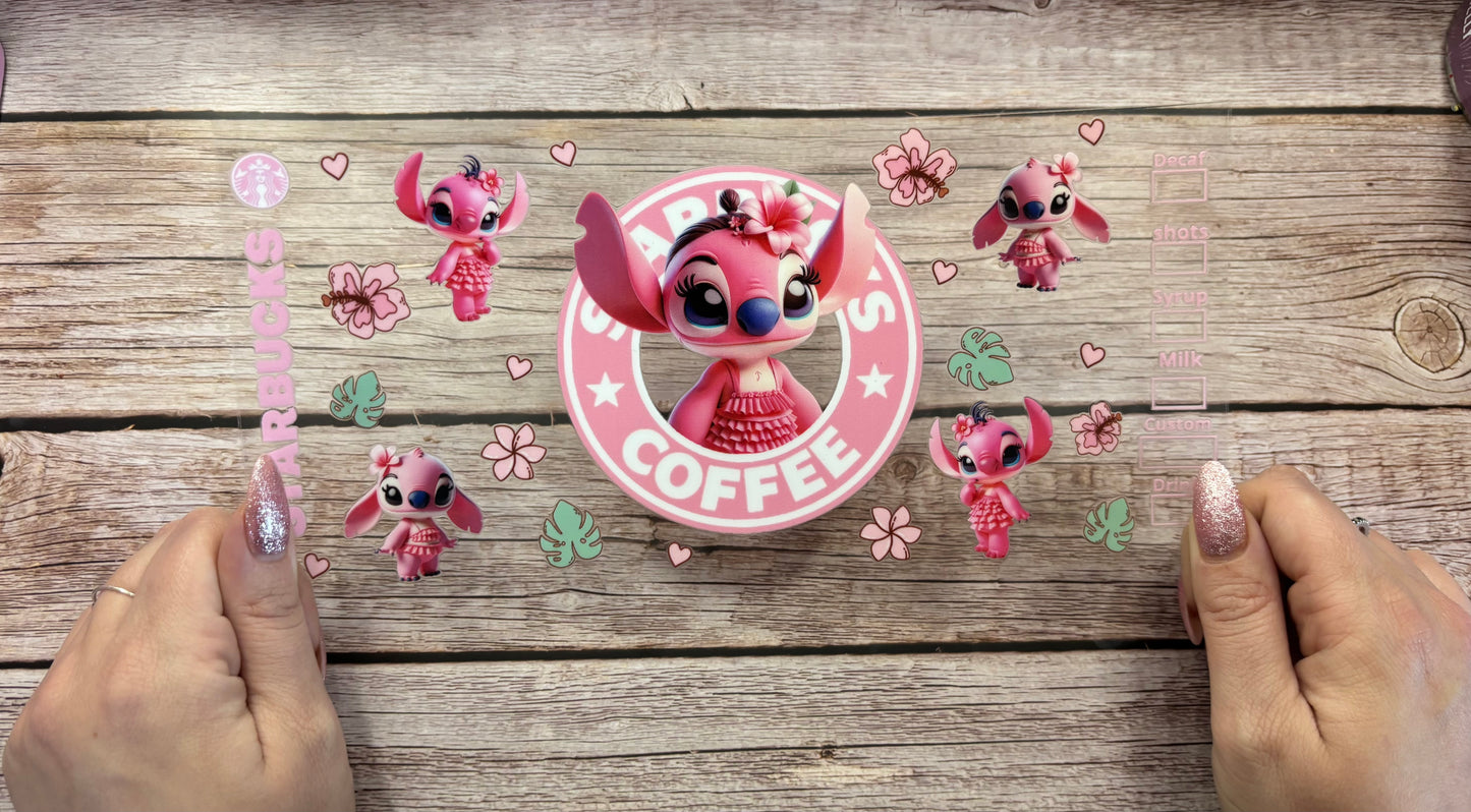Pink alien
