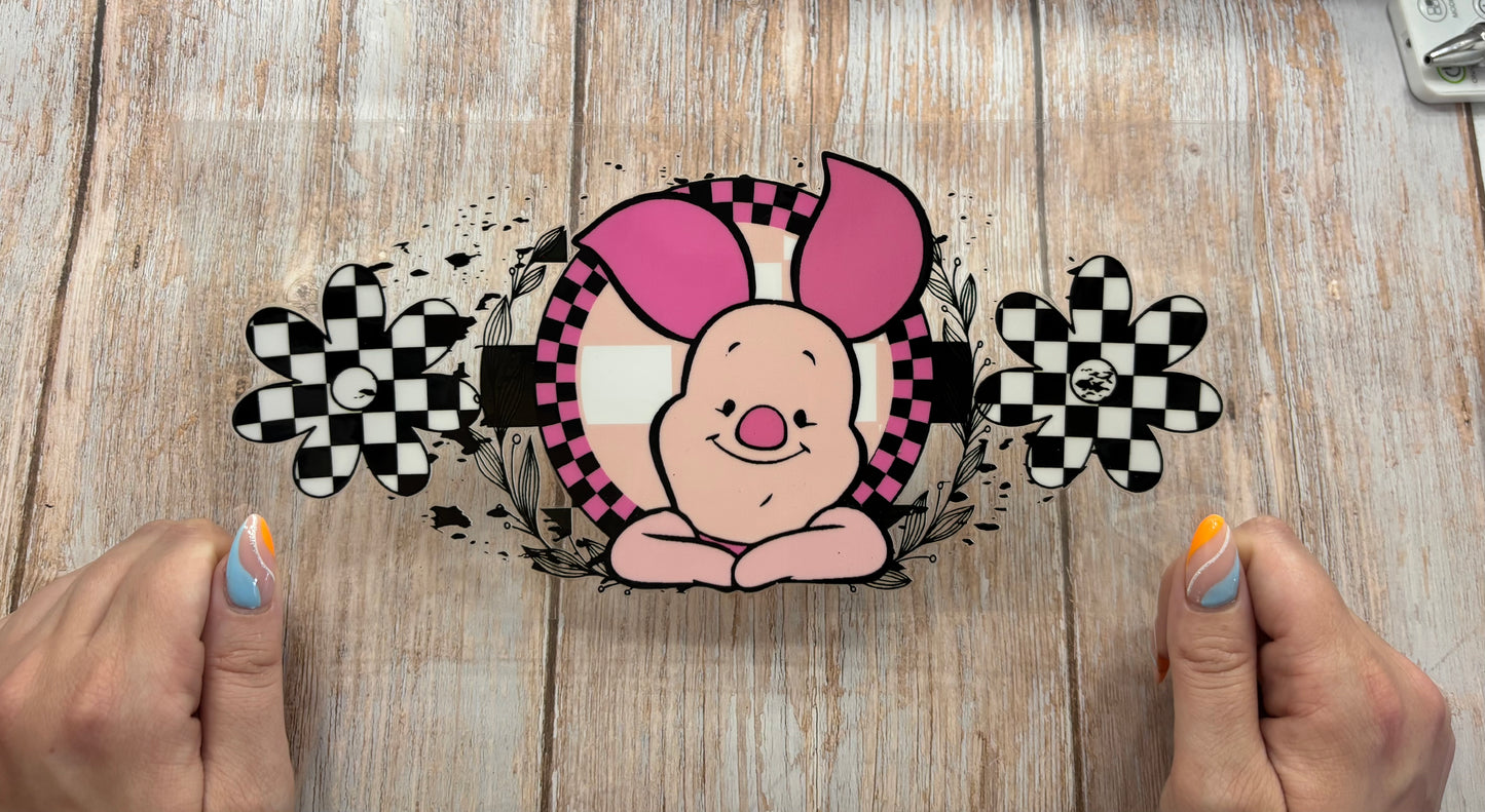 Pink piglet