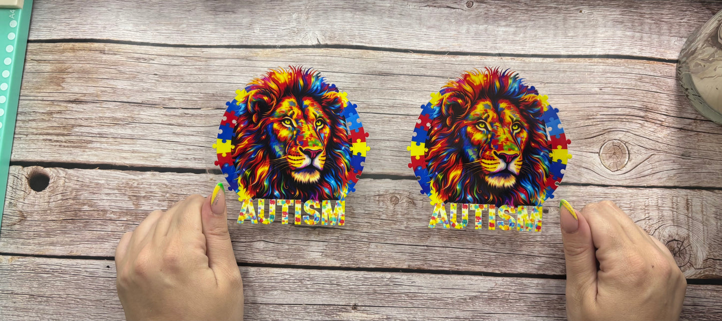 Autism lion