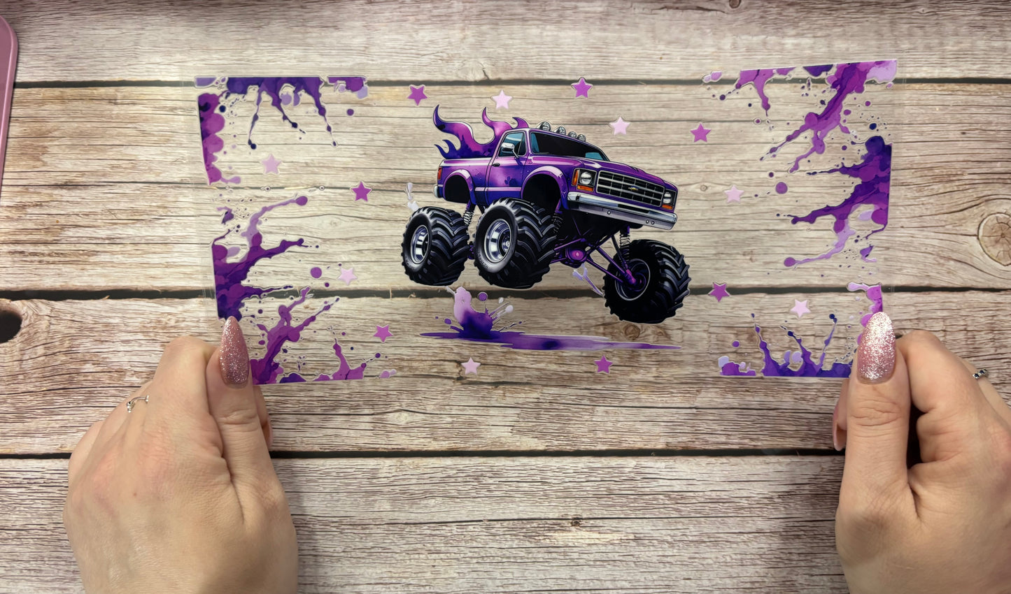 Monster Truck Purple
