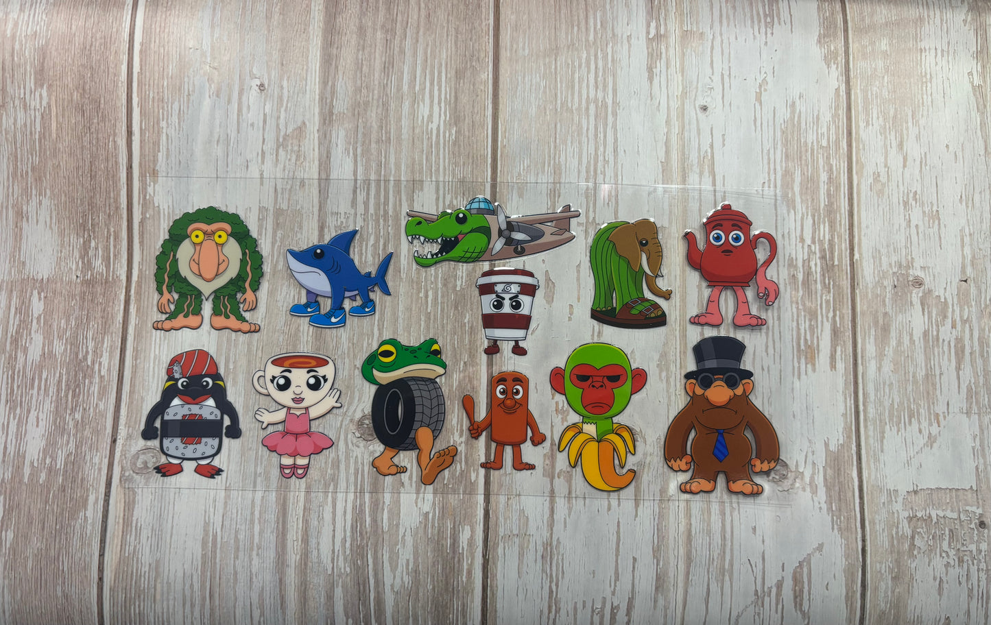 Italian Chaos Characters Wrap