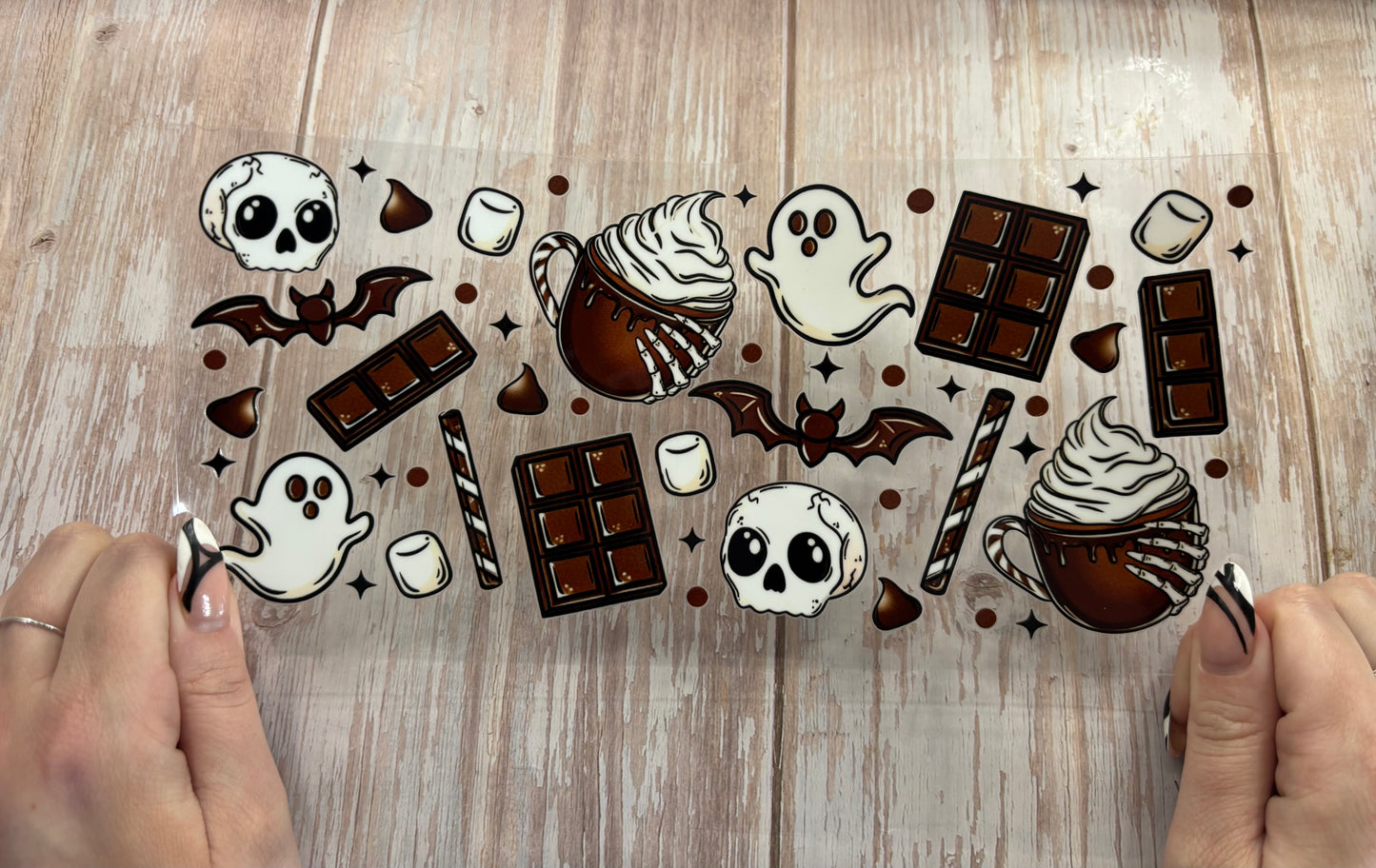 Spooky chocolate