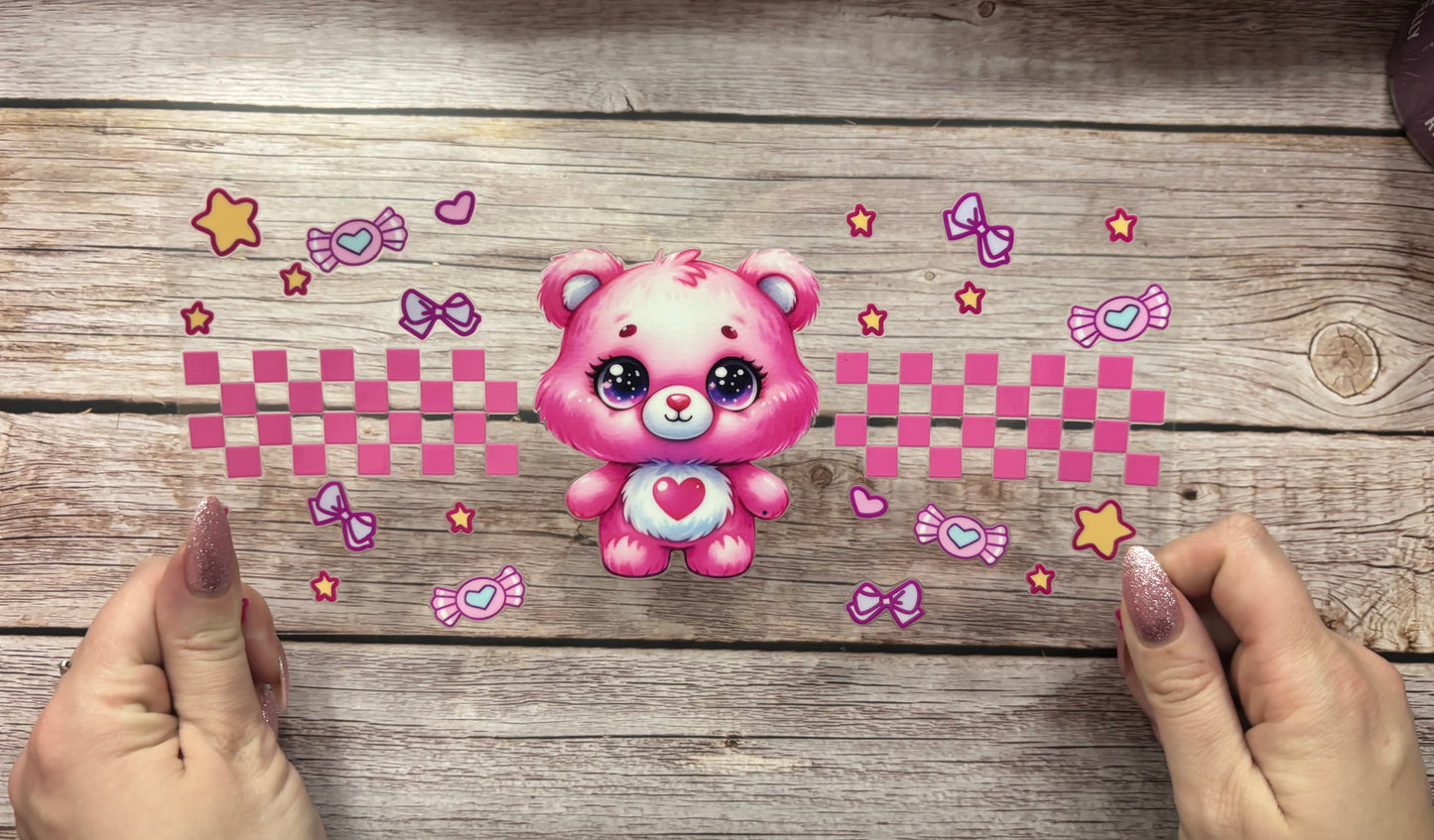 Pink bear