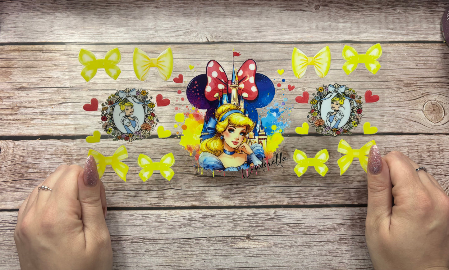 Princess with bows