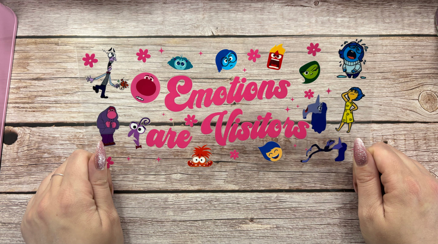 Emotions are visitors
