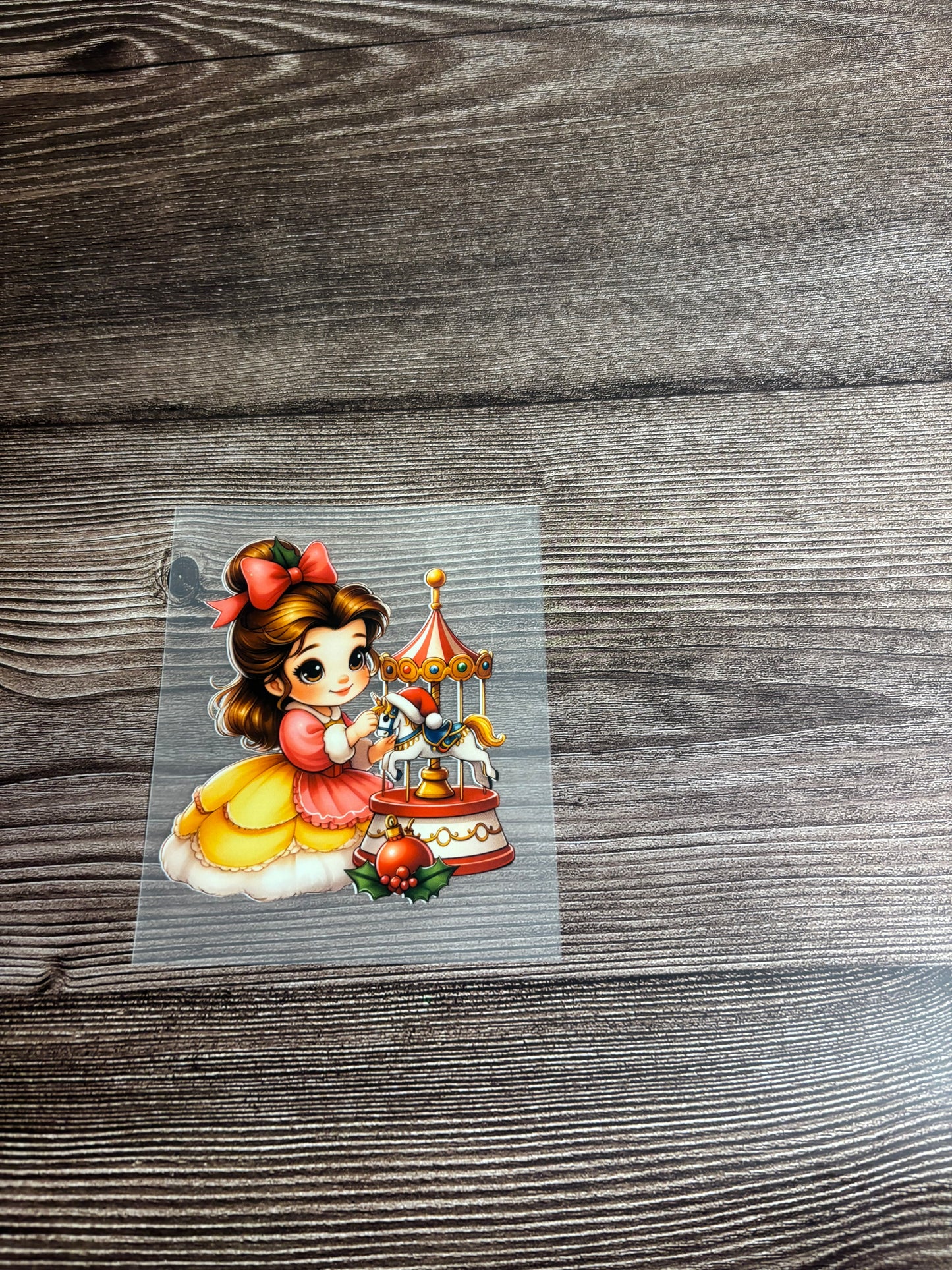 Little girl and toy