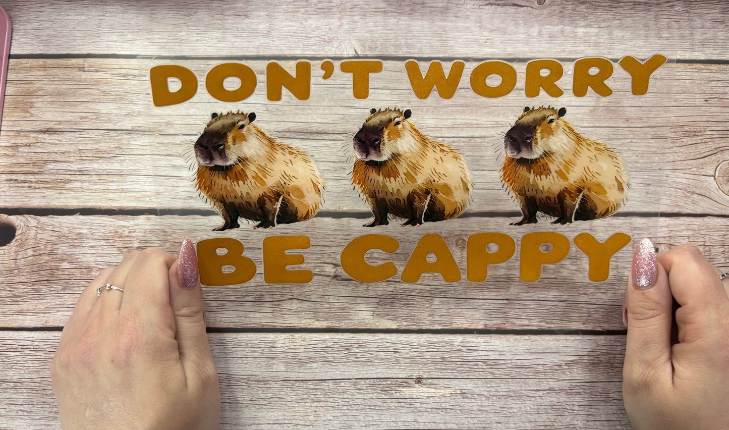 Don’t be cappy