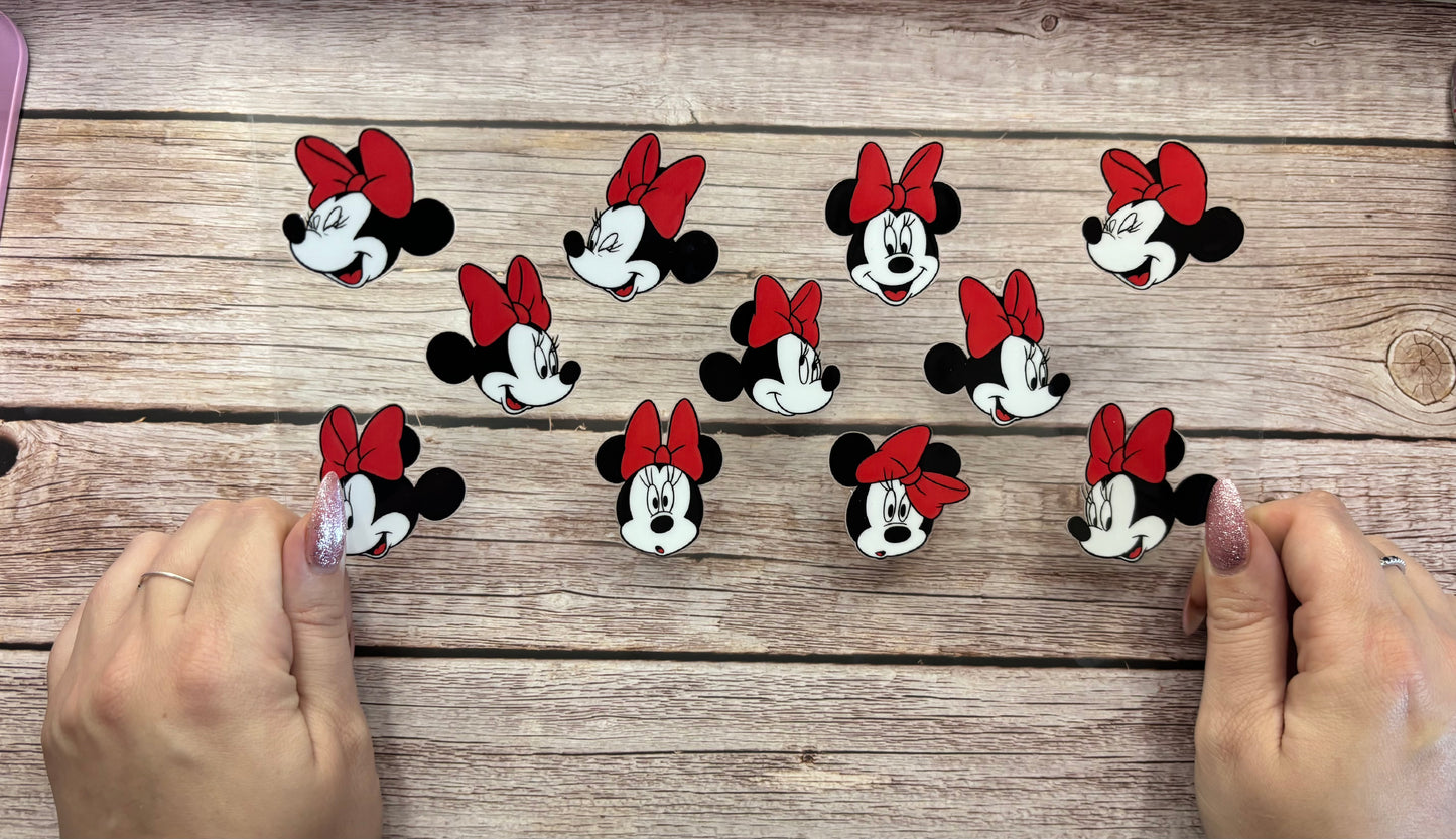 Red bow mouse