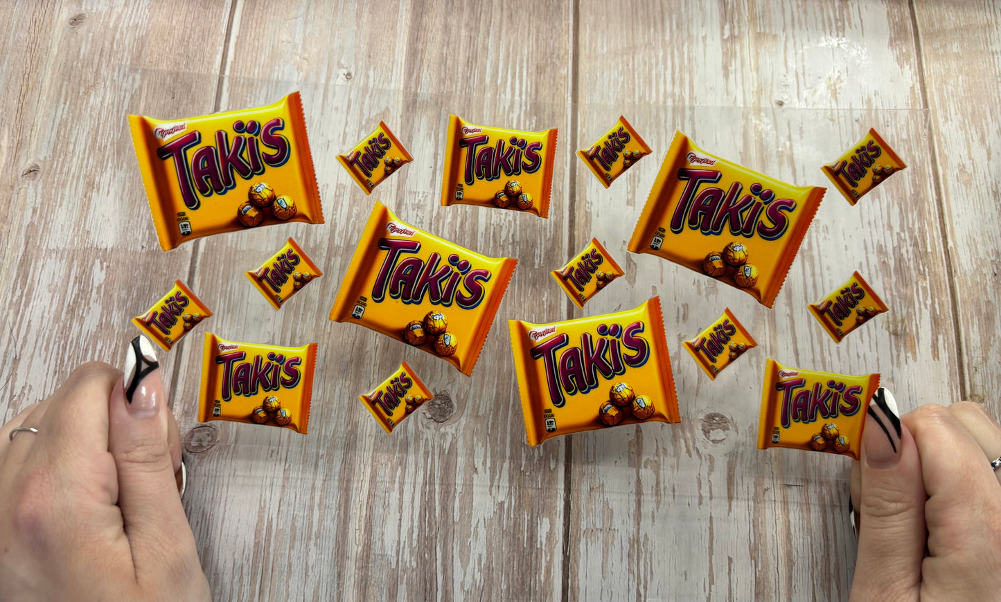 Yellow crisps