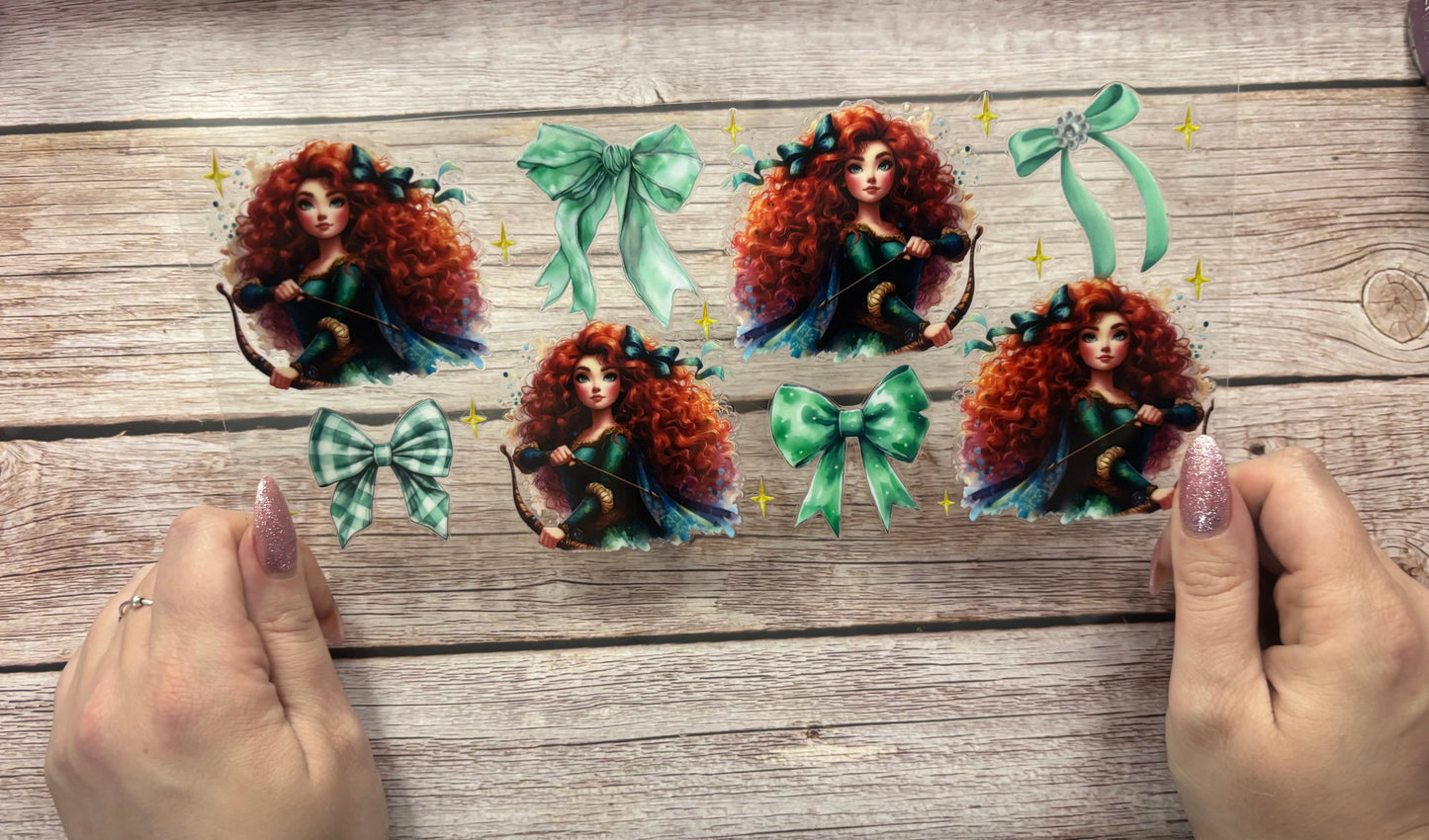 Curly hair princess