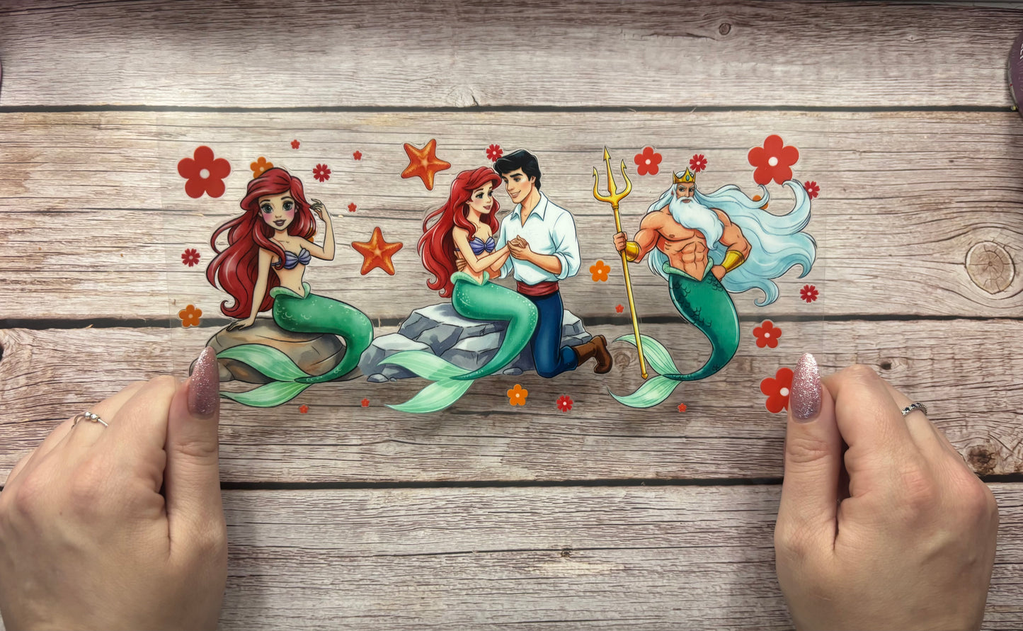 Mermaid couple