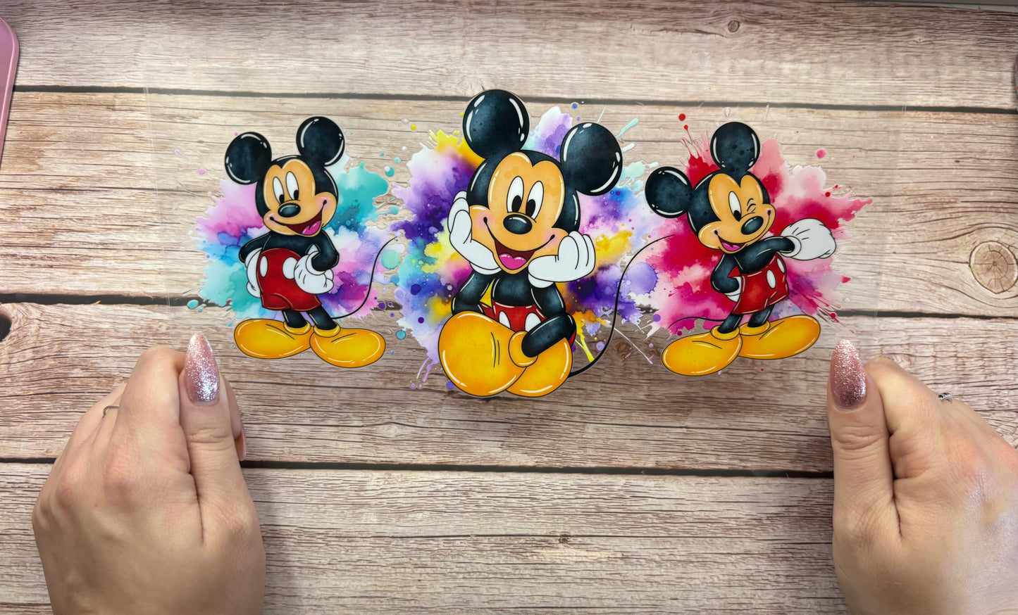 Colour splash mouse
