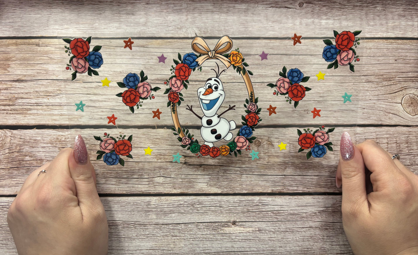 Snowman floral