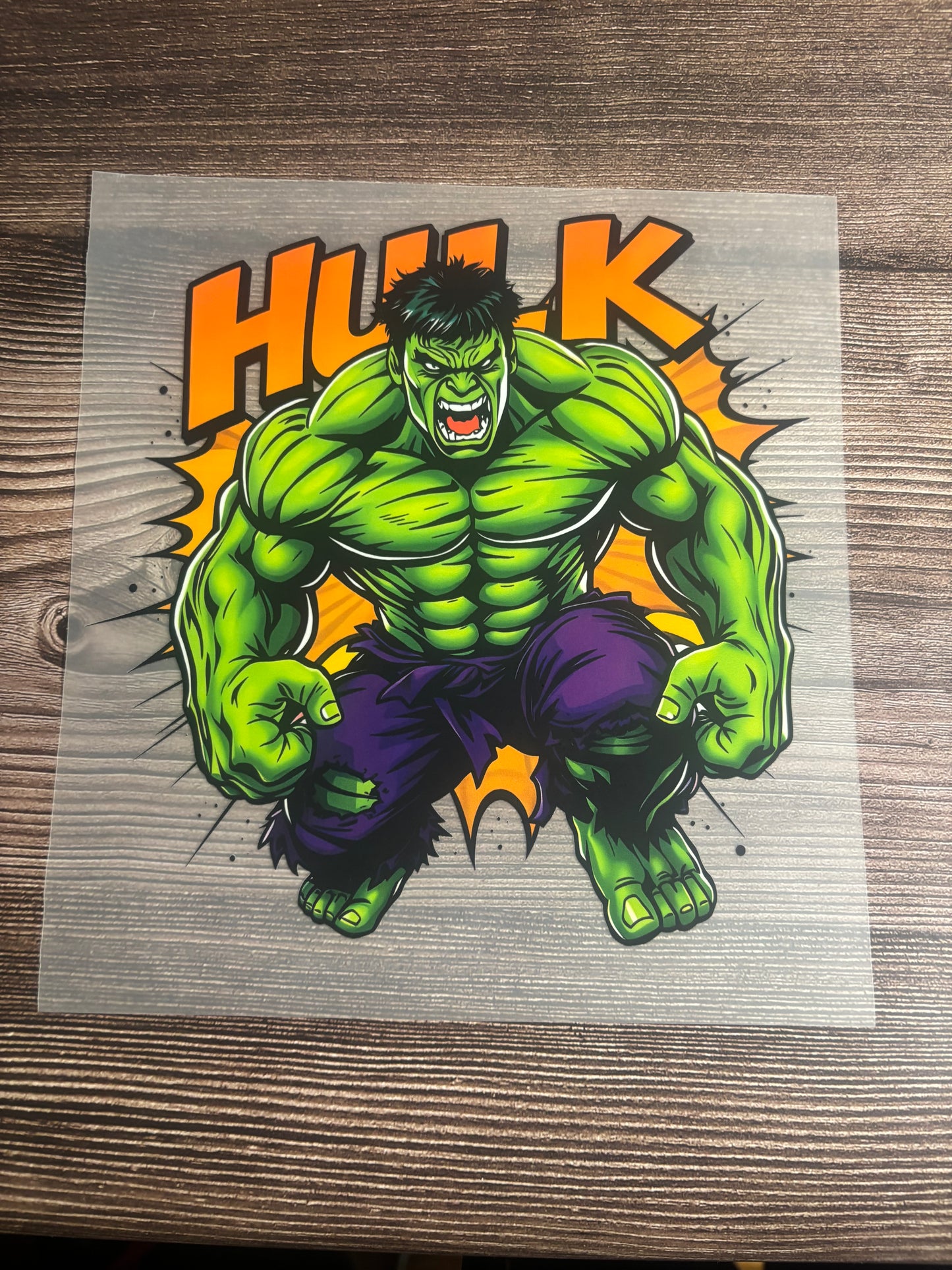Green super hero