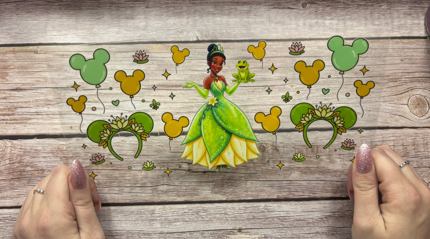 Green frog princess