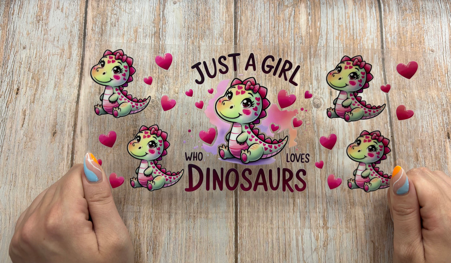 Just a girl dinosaur