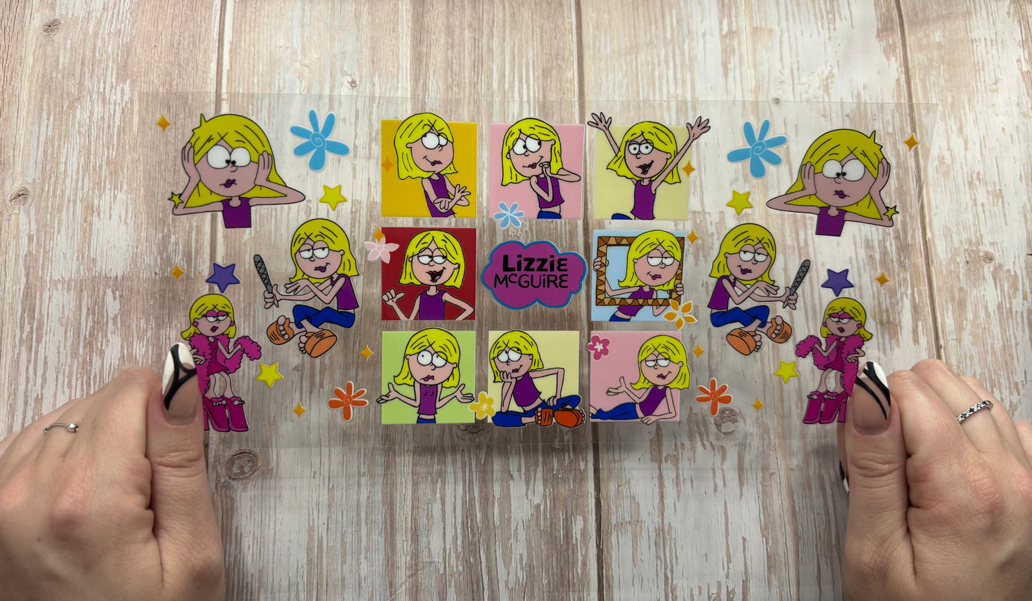 Collage of Lizzie