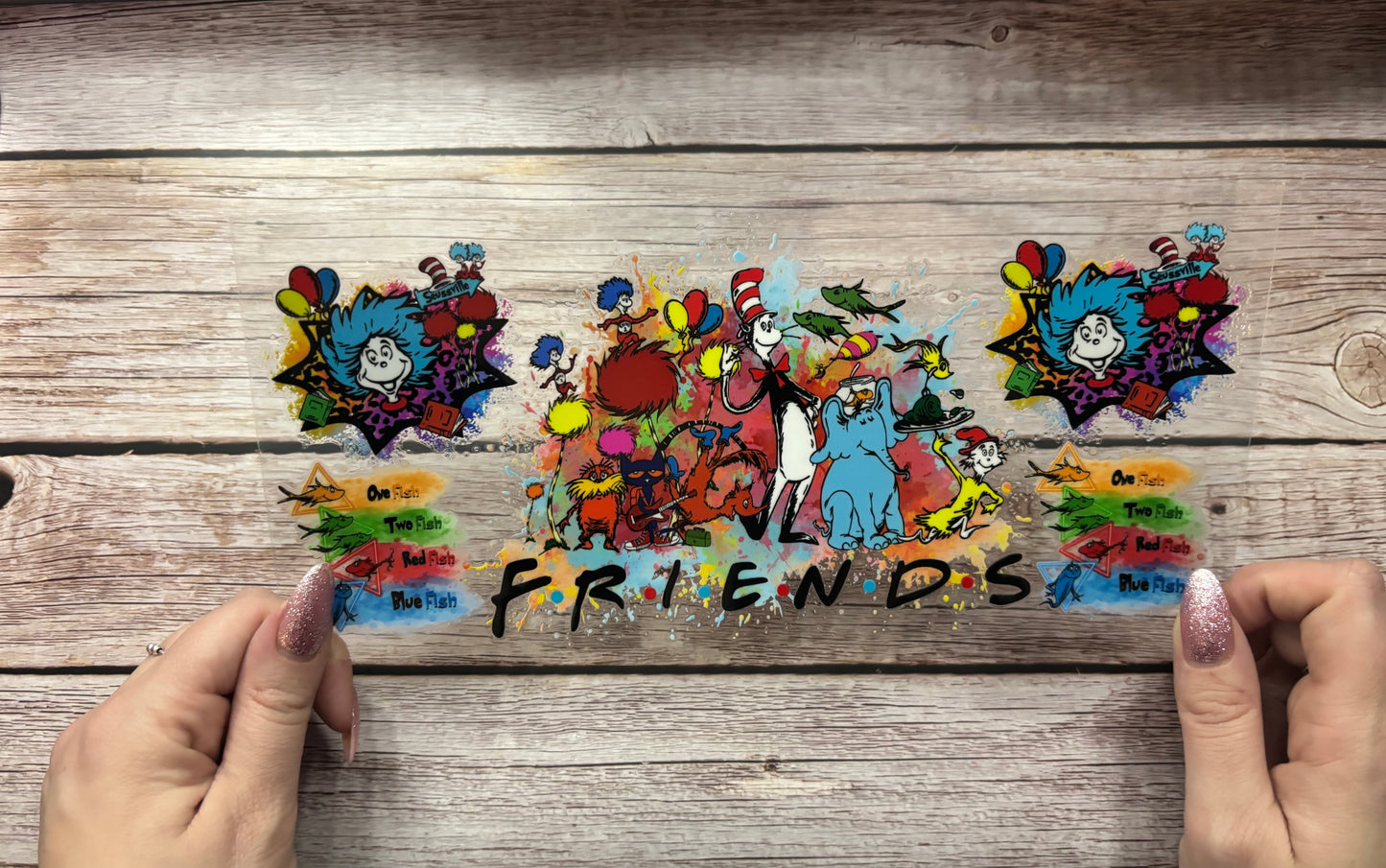 Colour Splash Friends Cup Wrap