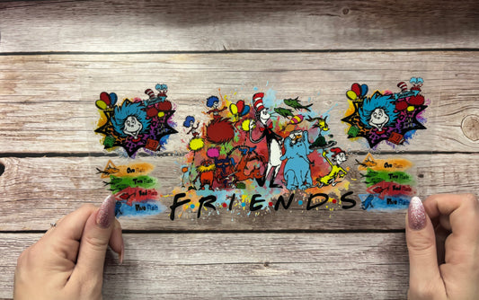 Colour Splash Friends Cup Wrap