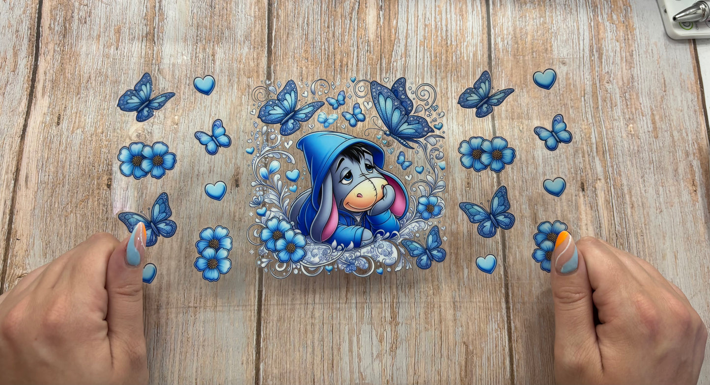 Blue flutters
