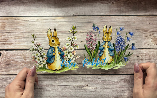 Vintage Bunny Floral Cup Wrap