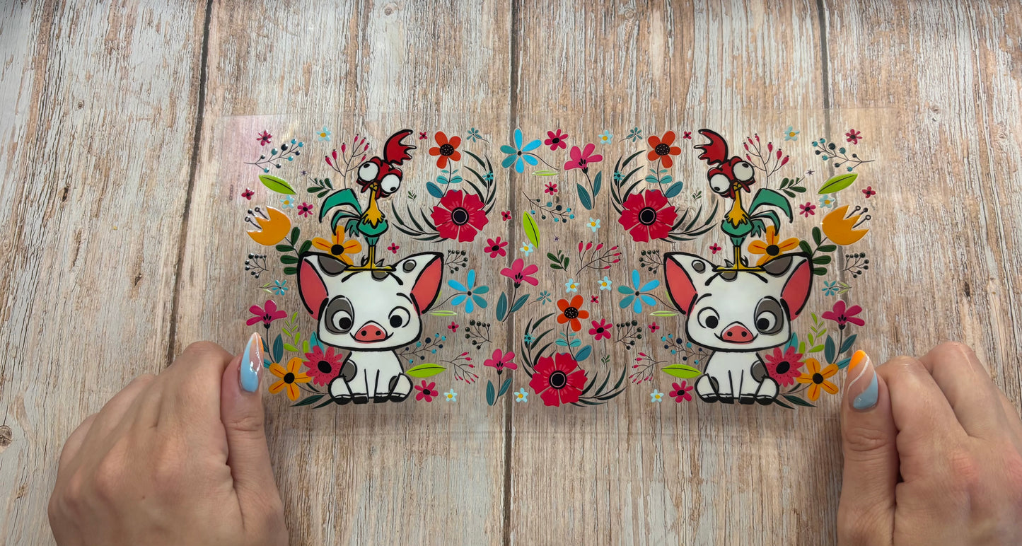Floral piggy