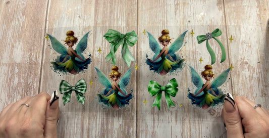 Green bow fairy