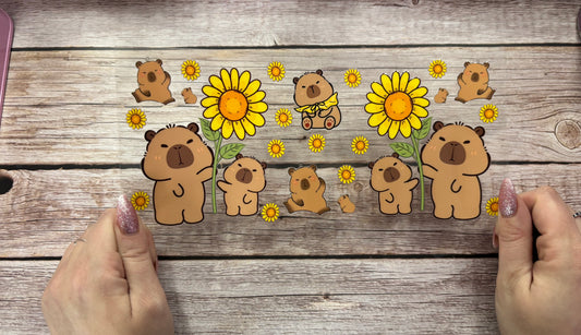 Sunflower Capybara