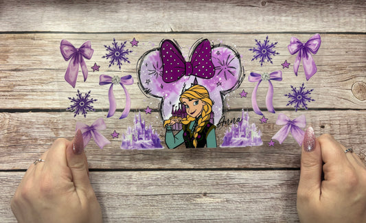 Purple winter princess