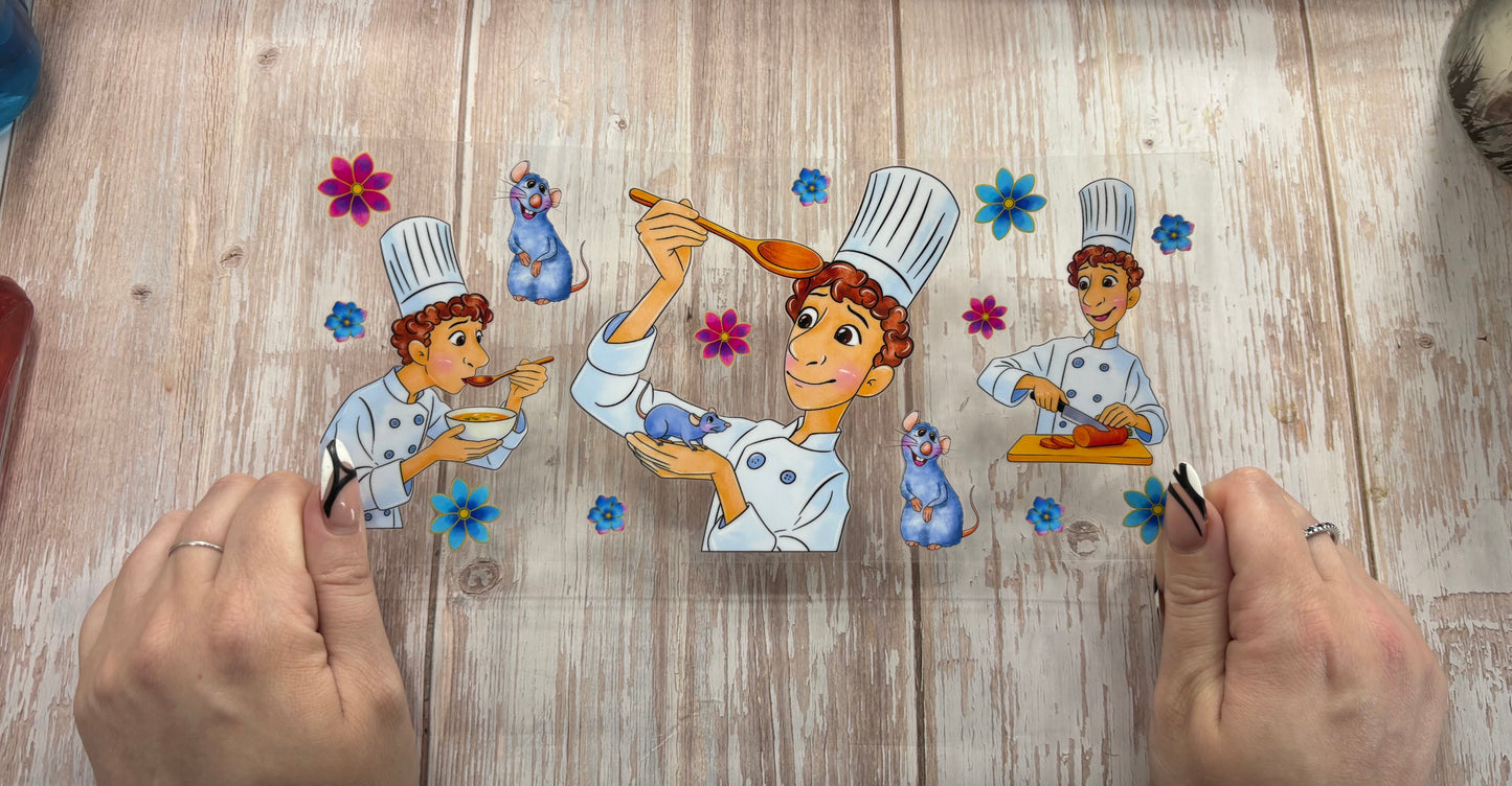 Cooking rat and chef