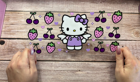 Purple kitty