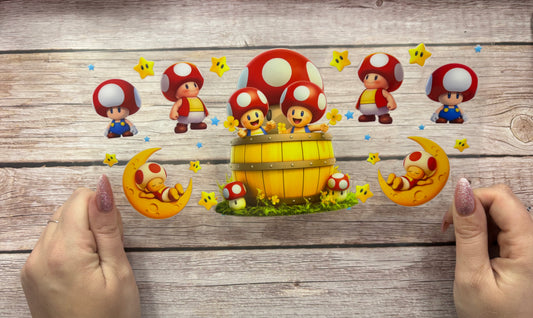 Cute mushroom friends