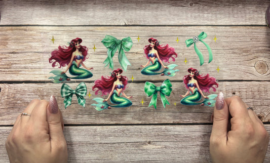 Mermaid princess bow