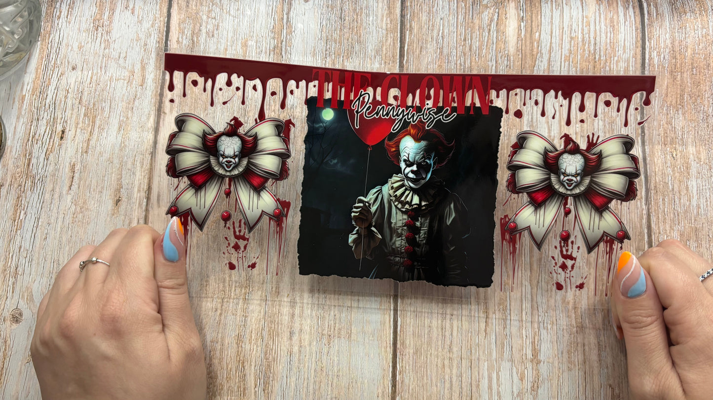Blood drip clown
